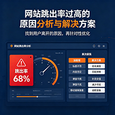 黄南建站-网站跳出率过高的原因分析与解决方案