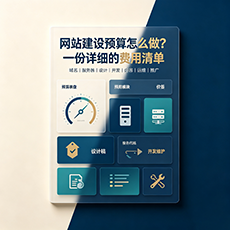 黄南建站-网站建设预算怎么做？一份详细的费用清单